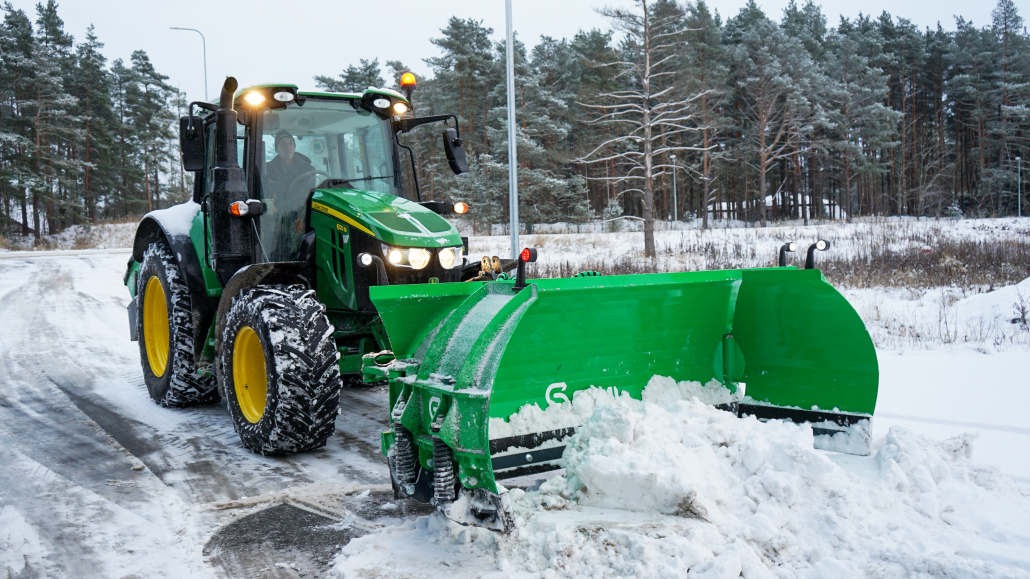 3-Punkt oder Euro Aufnahme Schneeschild