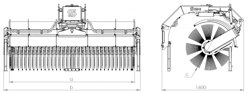 Kehrmaschine Traktor