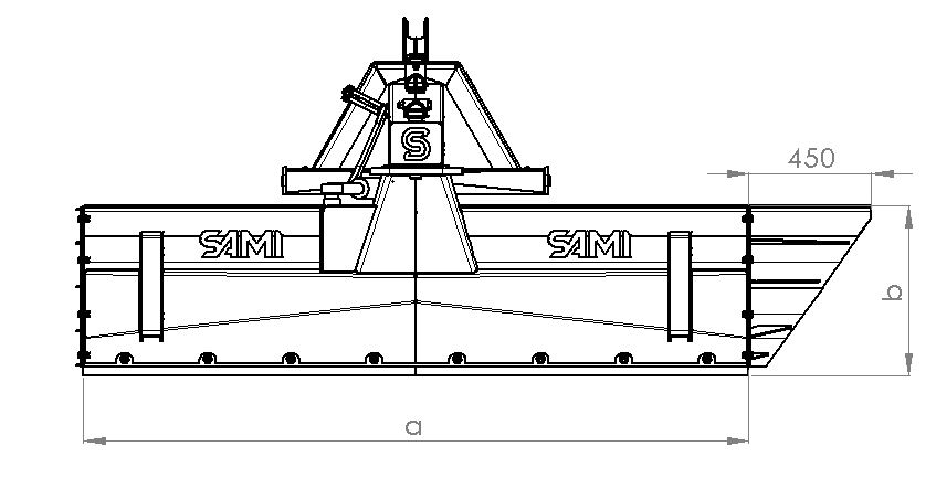 Planierschild Traktor