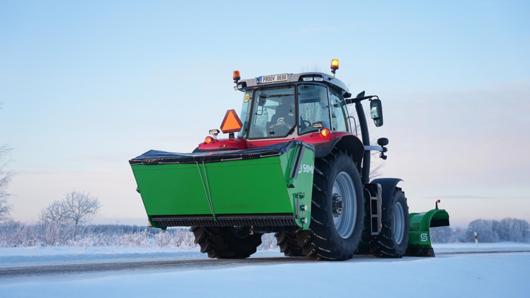 Sandstreuer SLH Serie Traktor