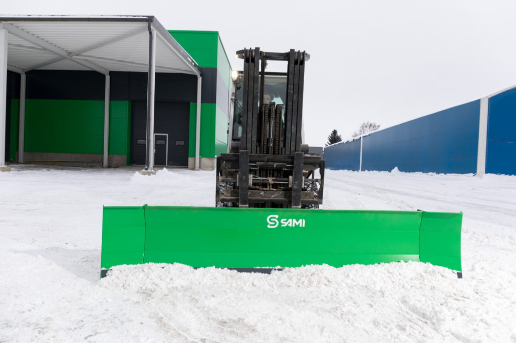 Schneeschild Gabelstapler